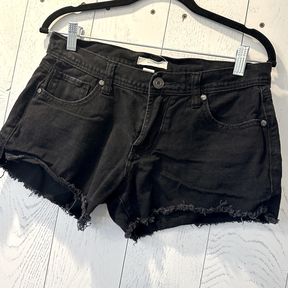 Blue Asphalt Jean Shorts Size 28